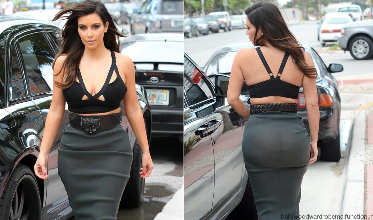 Kim Kardashian Wardrobe Malfunction