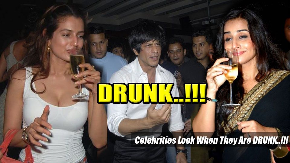 Drunk Bollywood Celebrities