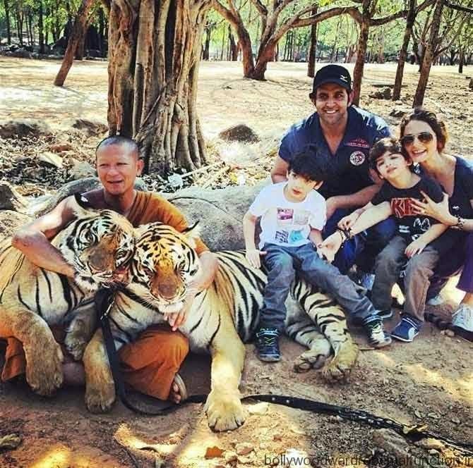 Private Holidays Pics Of Bollywood Celebrities, Hritik Roshan