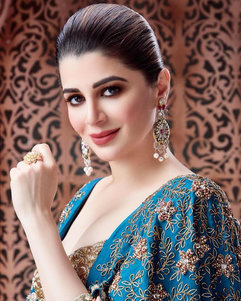 Kainaat Arora in Transparent See Through Top