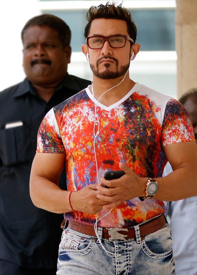 Aamir Khan new look for his new movie