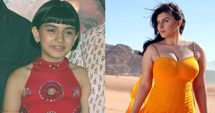Hansika Motwani Then And Now