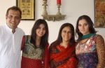Sania Mirza with her family