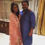 isha koppikar with brother Anosh Koppikar