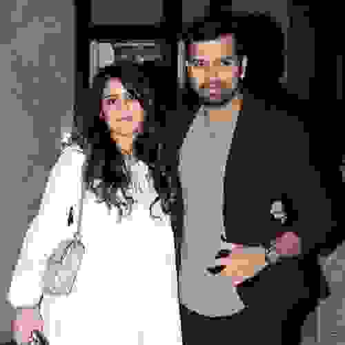 rohit sharma with wife