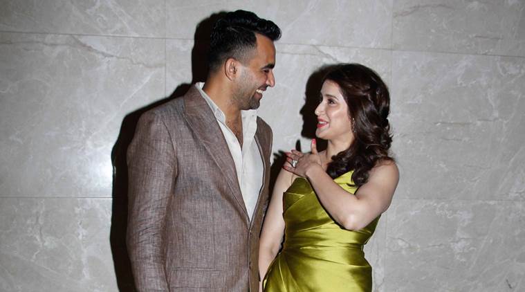 Sagarika Ghatge Zaheer Khan’s Engagement Party