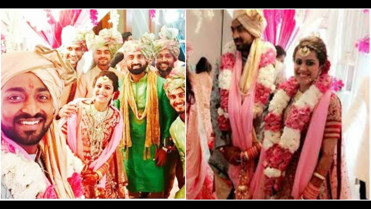 Krunal Pandya and Pankhuri Sharma Wedding Picture