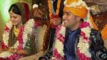 Mahendra Singh Dhoni and Sakshi Singh Dhoni Marriage Picture