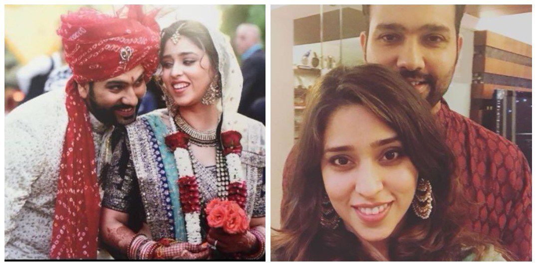 Rohit Sharma And Ritika Sajdeh Wedding picture