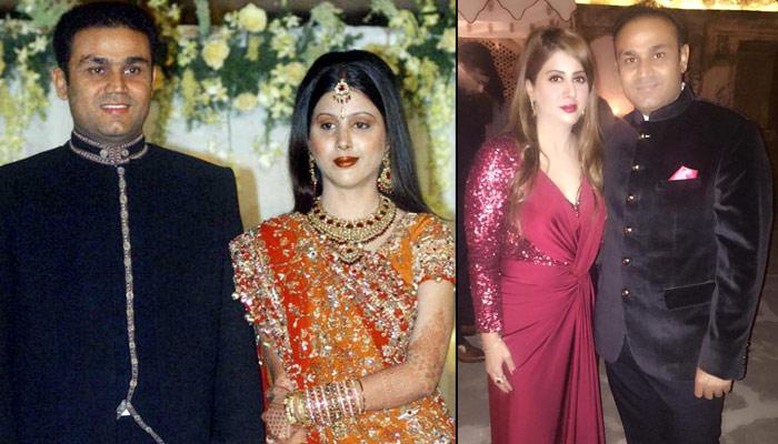 Virender Sehwag and Aarti Sehwag Wedding Picture