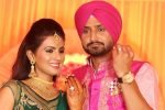 Harbhajan Singh and Geeta Basra Marriage Picture