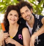 Hrithik with mother