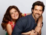 Hrithik with sister