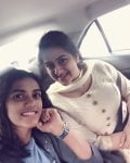 PV Sindhu with sister