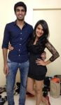 Prajnesh Gunneswaran with Arundathi Ramanan.