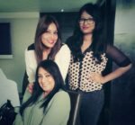 Bipasha Basu and Vijayeta Basu with mother Mamata Basu