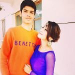 Maera Mishra with brother