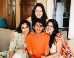 Rukshar Dhillon with siblings