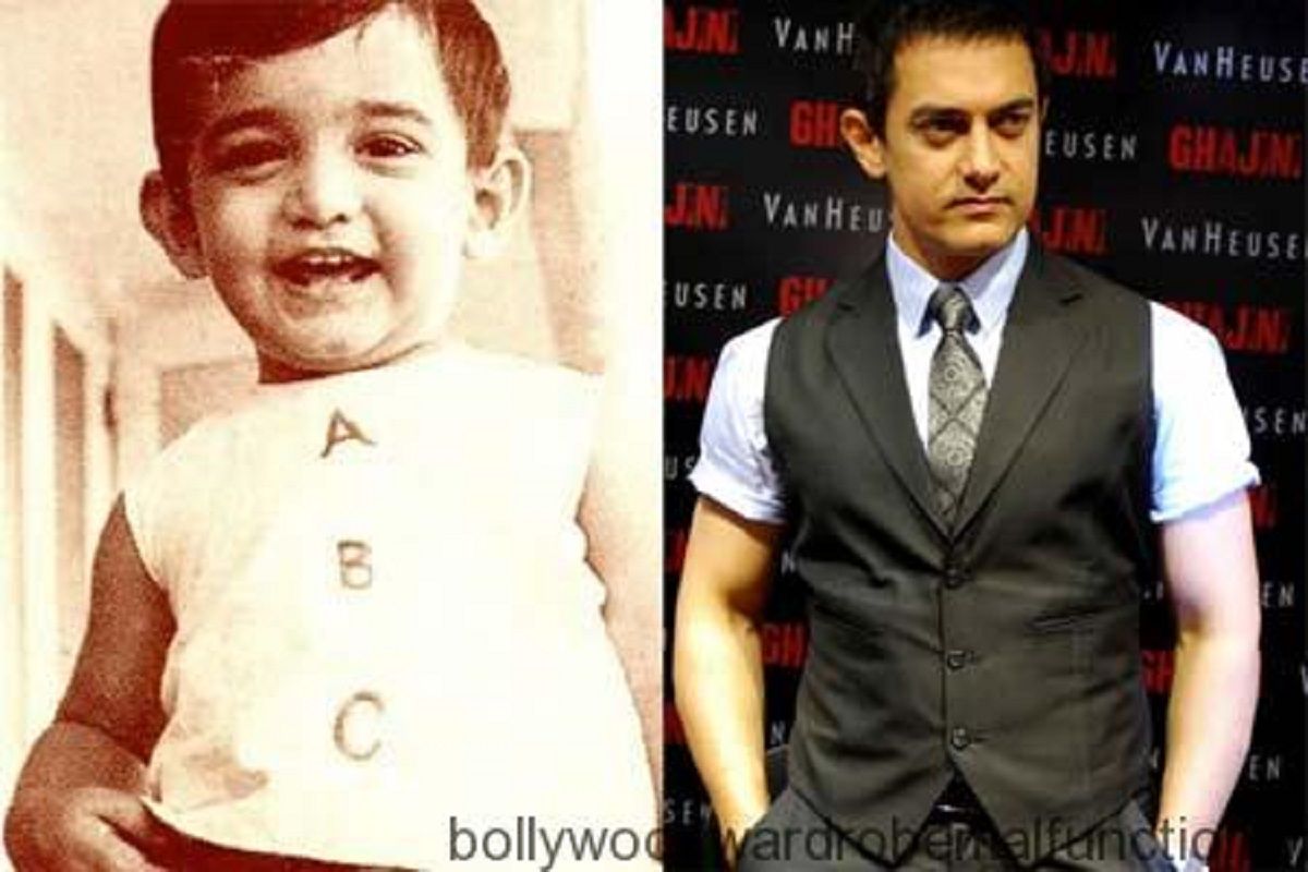 Aamir Khan Childhood Picture