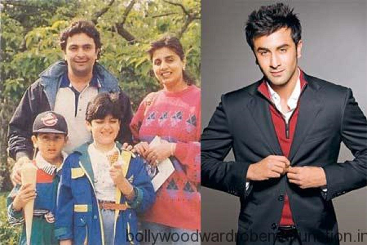 Ranbir Kapoor Childhood Picture