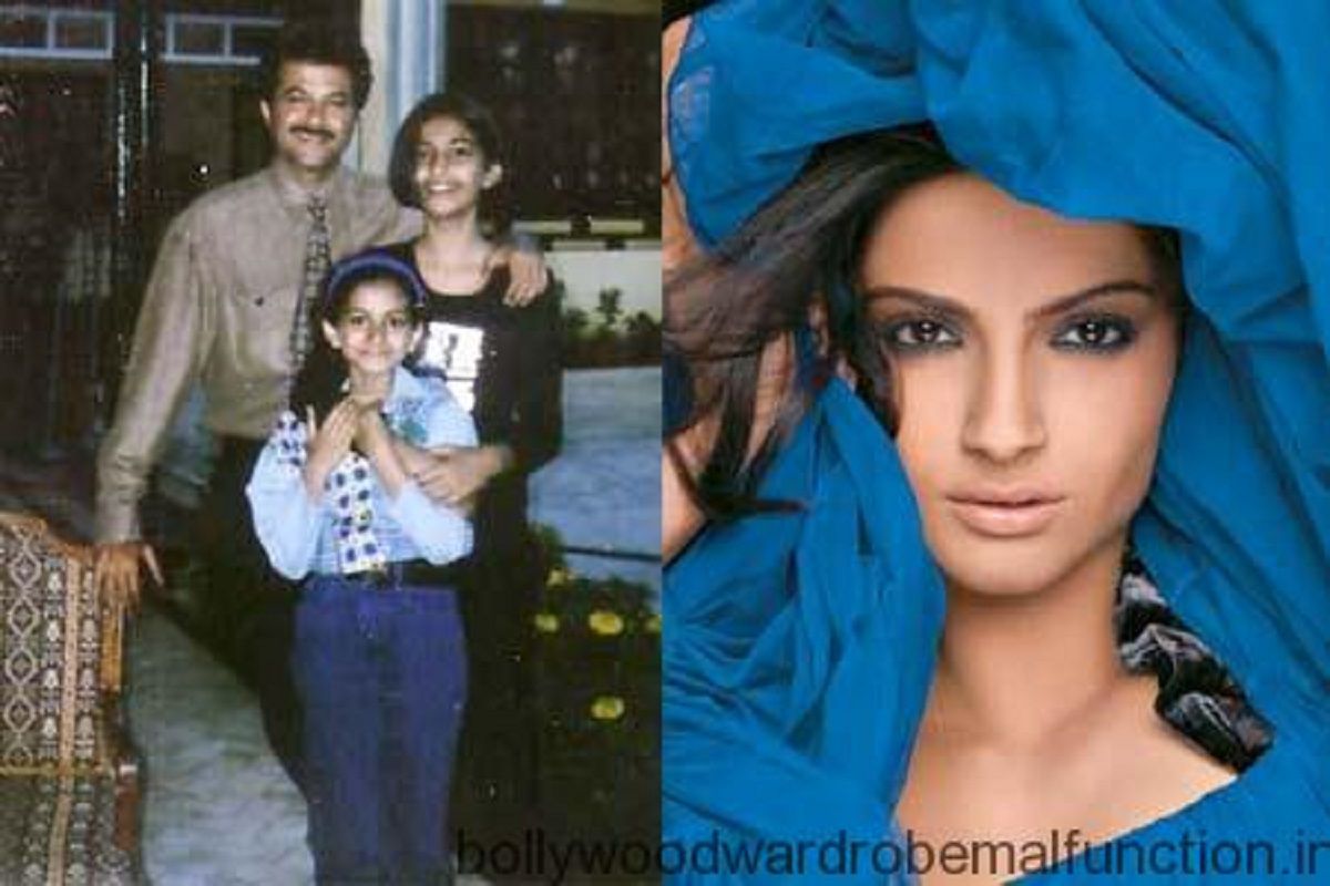 Sonam Kapoor Childhood Picture