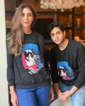 Agastya Nanda with her-mother Shweta Bachchan Nanda
