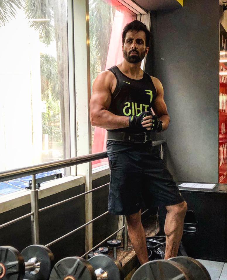 Sonu Sood in Gym