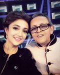 Monali Thakur with her father shakti thakur