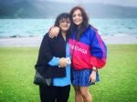 Monali Thakur with her sister mehuli goswami thakur