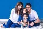 Shweta Singh Kirti with husband Vishal Kirti and kids