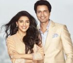 Asin Thottumkal with husband Rahul Sharma