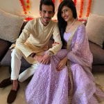 Dhanashree Verma and Yujvendra-Chahal Engagement Picture