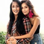 Maera Mishra with mother Kalpana Mishra