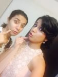 Manasi Moghe with sister Jagruti Moghe