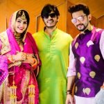 Manish Raisinghan and Sangeita Chauhaan with Ankur Chauhan