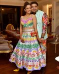 Nehha Pendse with husband Shardul Singh Bayas