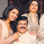 Priyanka Chopra with Parents