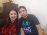 Purva Parag with brother