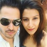 Samarth Bajaj with Sasha Rawal Bajaj