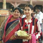 Sarika Bahroliya with her mother