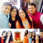 Bhumika Gurung with her siblings