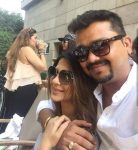 Jennifer Winget with her brother Moses Winget