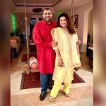 Kausar Khan with husband Muhammed Suleman Wasim