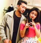 Zaid Darbar with sister Anam Darbar