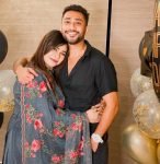 Zaid Darbar with sister Moonzarin Darbar