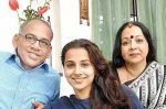 Vidya Balan with her Parents