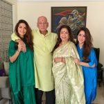 Esha Gupta Neha Gupta with Parents