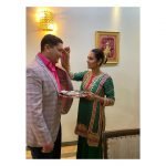 Esha Gupta with brother Rishab Gupta