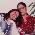 Sangeeta Bijlani with mother Poonam Bijlani