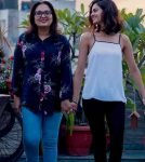 Tania Sachdev with mother Anju Sachdev